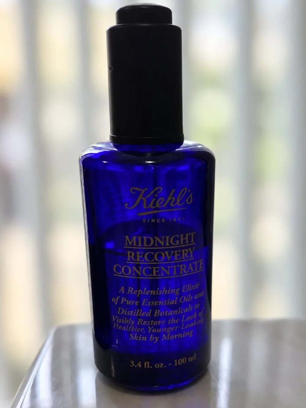 Kiehl's Since 1851 Midnight Recovery Concentrate Moist Face Oil Serum 3.4 FL OZ
